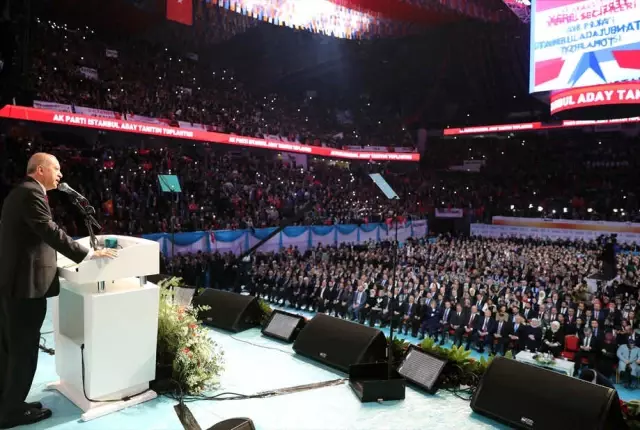 AK Parti'nin İstanbul Aday Tanıtım Toplantısı AK Parti'nin İstanbul Aday Tanıtım Toplantısı