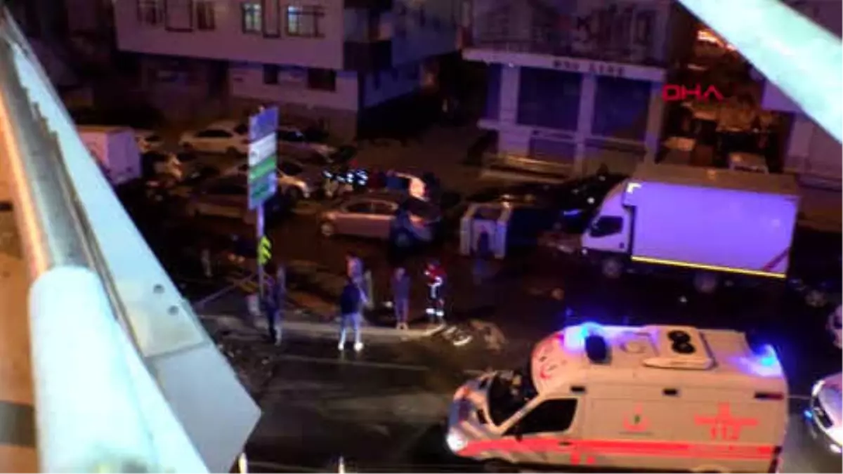 Polis Kontrolünden Kaçan Otomobil Viyadükten Uçtu 3 Yaralı