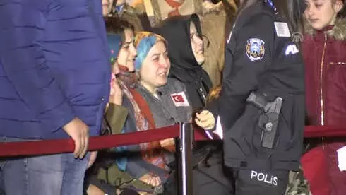 Çığ Düşmesi Sonucu Şehit Olan Dinç'in Naaşı Ordu-Giresun Havalimanı'na Getirildi