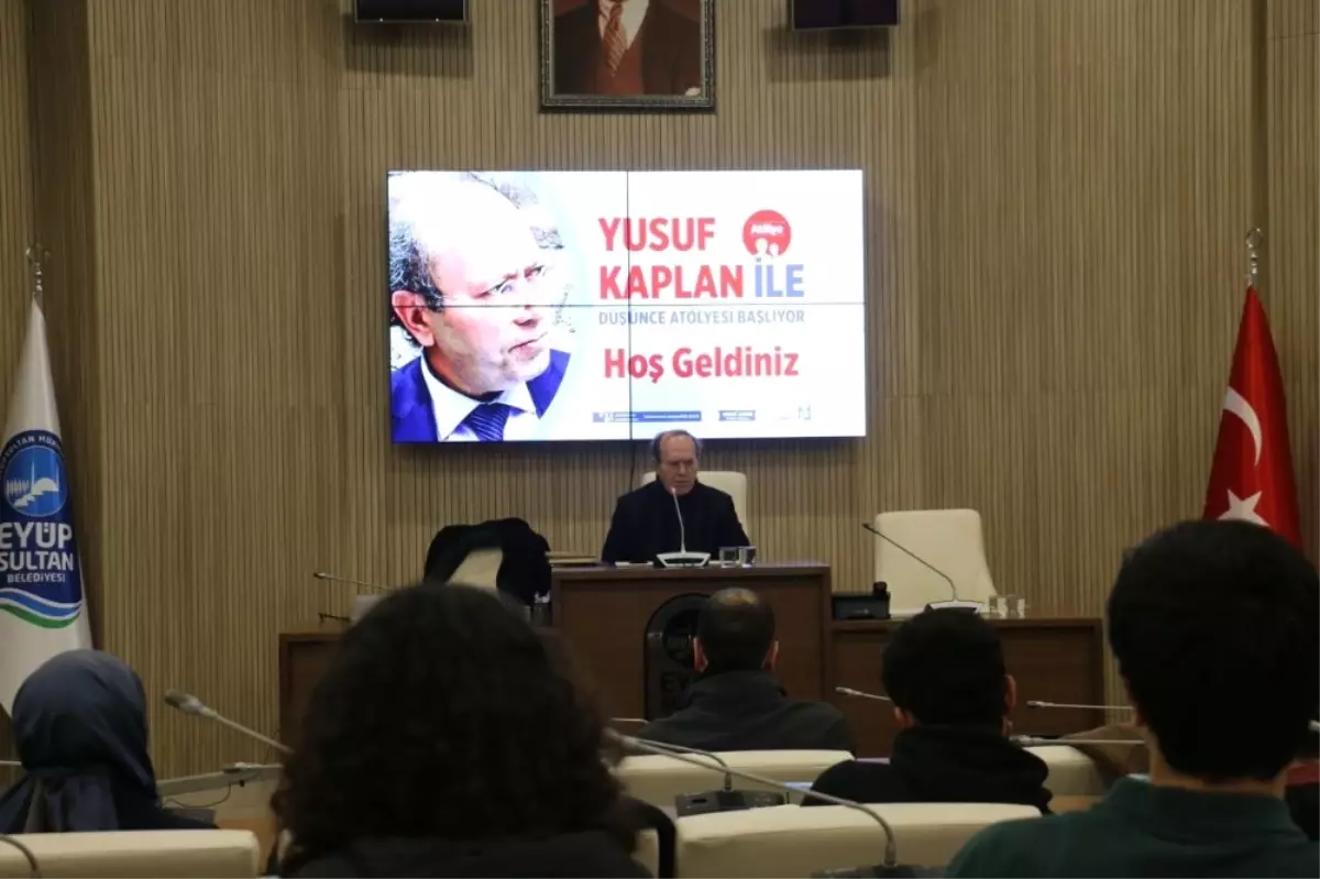 Eyüpsultan Belediyesinde Yusuf Kaplan ile Düşünce Atölyesi Başladı