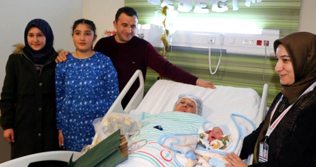 Kayseri'de Yeni Yılın İlk Bebeği 'Recep Tayyip' Oldu