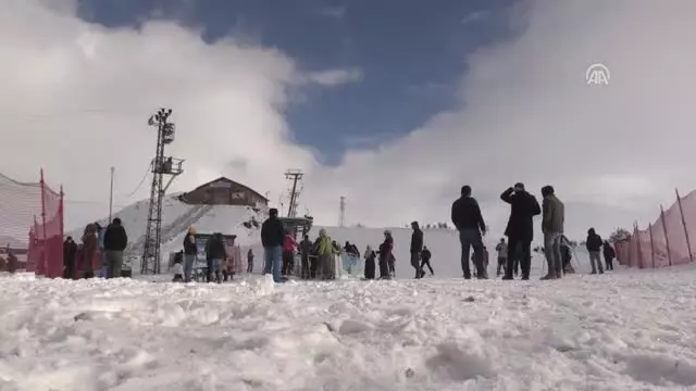 Küpkıran'da Kayak Sezonu Açıldı