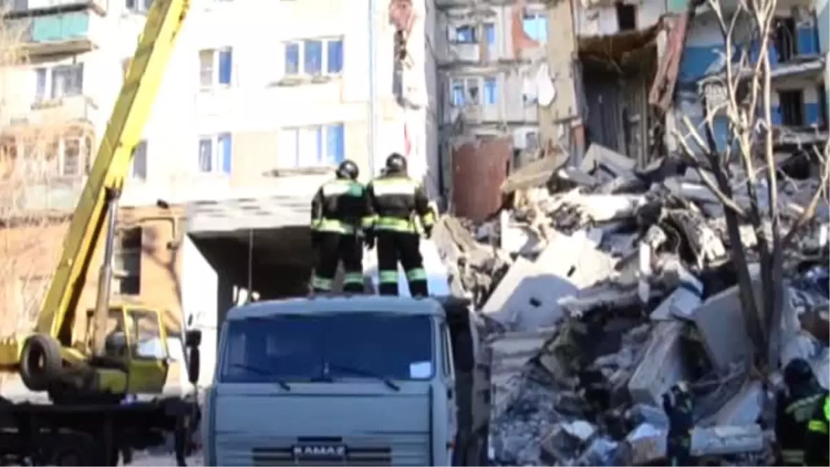 Rusya'daki Doğal Gaz Patlaması - Arama Kurtarma Çalışmaları