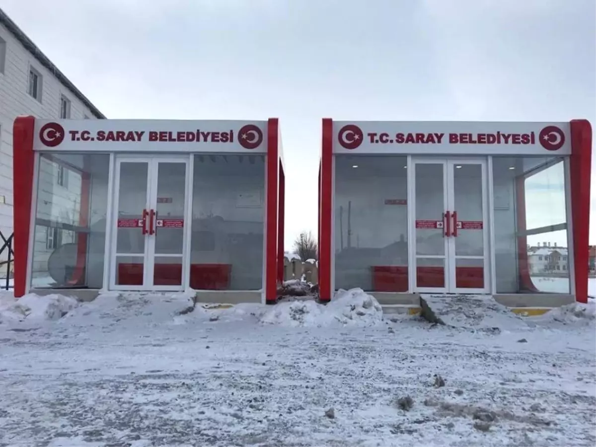 Saray Belediyesinden Isıtmalı Duraklar