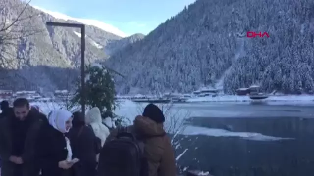 Trabzon Uzungol Buz Tuttu Video