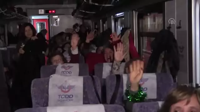 Yeni Yıla Masalsı Yolculuk Yaparak Girdiler