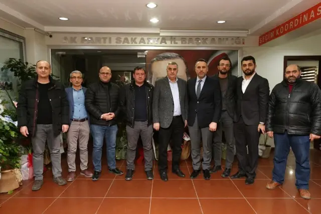 Başkan Toçoğlu'ndan, AK Parti İl Başkanı Tever'e Ziyaret
