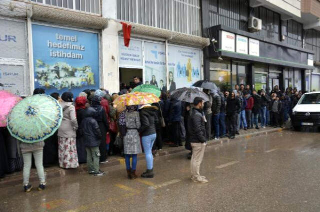 Siverek'te 120 Kişinin Alınacağı 9 Aylık Geçici İşe 5 Bin Kişi Başvurdu