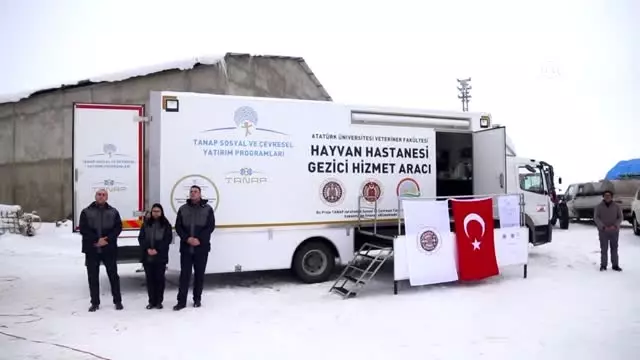 Tanap Destekli Mobil Hayvan Sağlığı Tarama Aracı Hizmete Girdi