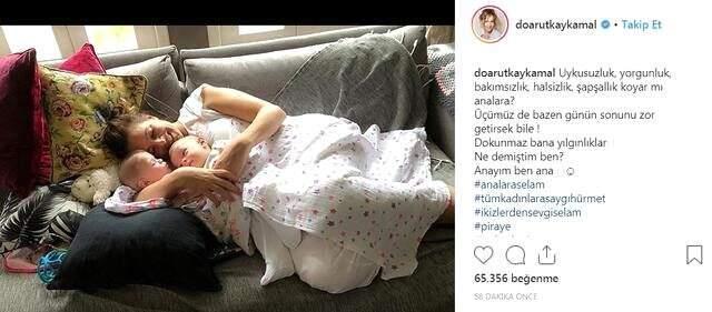 Doğa Rutkay'dan 'Anayım ben ana' Paylaşımı!