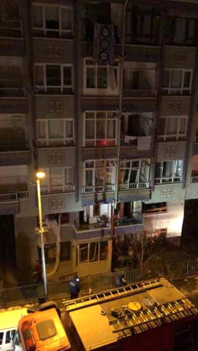 Ankara'da 2'si Polis, 5 Kişinin Yaralandığı doğal Gaz Patlaması Sonrası olay Yerinden İlk Görüntüler Geldi