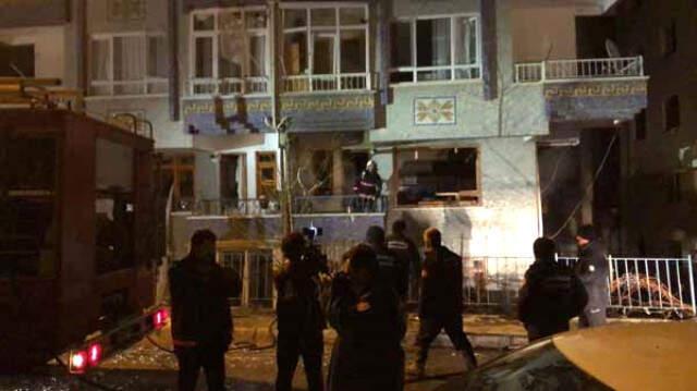 Ankara'da 2'si Polis, 5 Kişinin Yaralandığı doğal Gaz Patlaması Sonrası olay Yerinden İlk Görüntüler Geldi