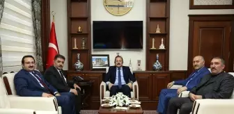 Abdurrahman Polattimur: Milletvekili Fetani Battal Vali Ali Hamza Pehlivan'ı Ziyaret Etti Abdurrahman Polattimur: Milletvekili Fetani Battal Vali Ali Hamza Pehlivan'ı Ziyaret Etti