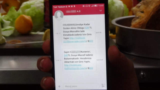Telefonuna Gelen Mesaja Tıkladı, 30 Bin TL'sinden Oldu