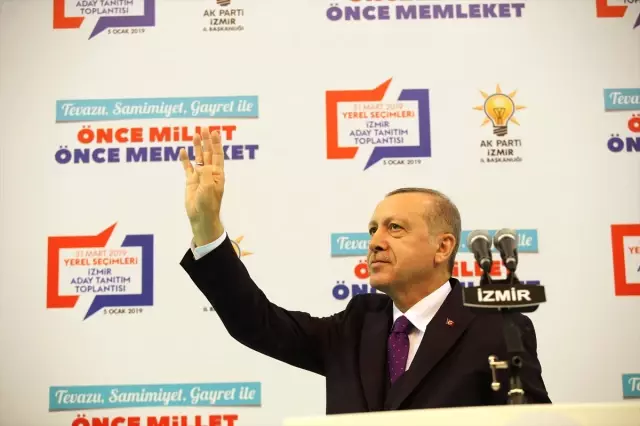 Cumhurbaşkanı Erdoğan, AK Parti'nin İzmir İlçe Adaylarını Açıkladı Cumhurbaşkanı Erdoğan, AK Parti'nin İzmir İlçe Adaylarını Açıkladı