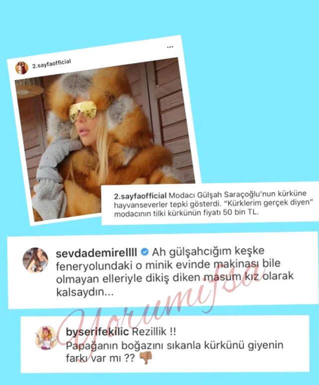 Gerçek Kürk Giyen Modacı Gülşah Saraçoğlu'na Ebru Şancı'dan Sert Tepki