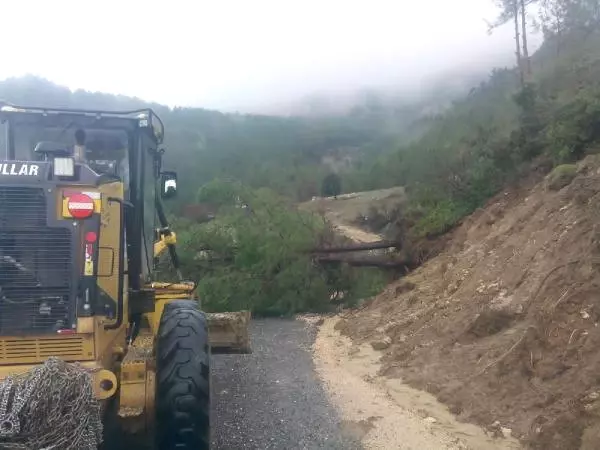 Kahramanmaraş'ta Aşırı Yağışlar Heyelana Neden Oldu