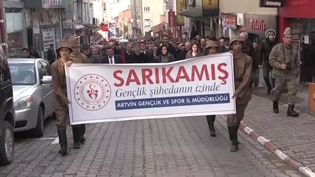 Sarıkamış Şehitleri Anılıyor Sarıkamış Şehitleri Anılıyor