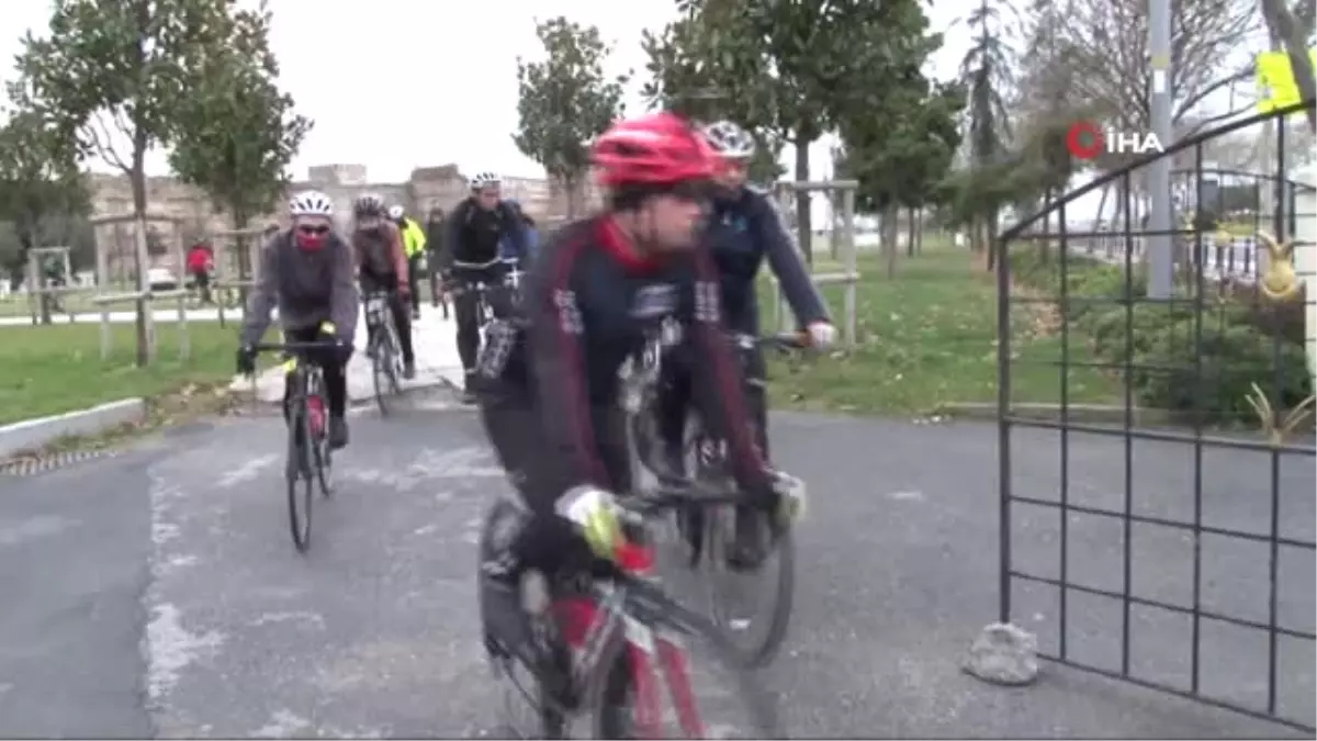 Sarıkamış Şehitleri İçin Pedal Çevirdiler