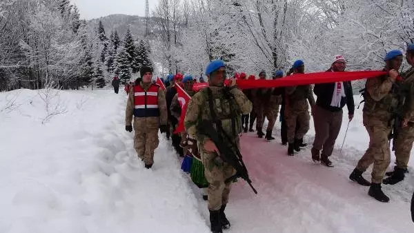 Trabzon'da Sis Dağı'nda Sarıkamış Şehitleri Anıldı Trabzon'da Sis Dağı'nda Sarıkamış Şehitleri Anıldı