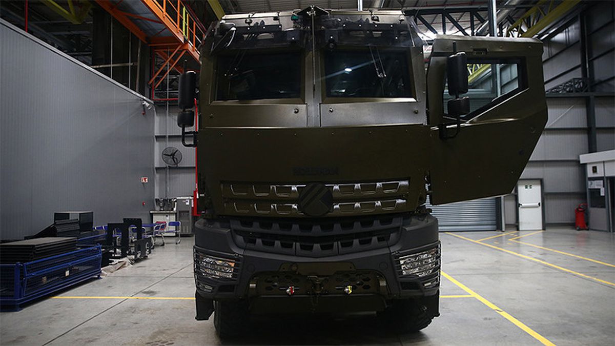 TSK'nın Tüm Yükünü Sırtlayacak Yerli 8x8 Askeri Araç Derman'ın Prototipi Hazır