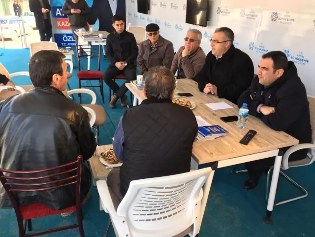Büyükşehir Tırı Sarıkemer'de Vatandaşlarla Buluştu