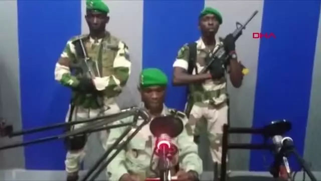 Dha Dış - Gabon'daki Askeri Darbe Bastırıldı, Bildirgeyi Okuyanlar Yakalandı Dha Dış - Gabon'daki Askeri Darbe Bastırıldı, Bildirgeyi Okuyanlar Yakalandı