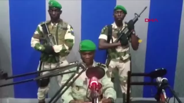 Dha Dış - Gabon'daki Askeri Darbe Bastırıldı, Bildirgeyi Okuyanlar Yakalandı Dha Dış - Gabon'daki Askeri Darbe Bastırıldı, Bildirgeyi Okuyanlar Yakalandı