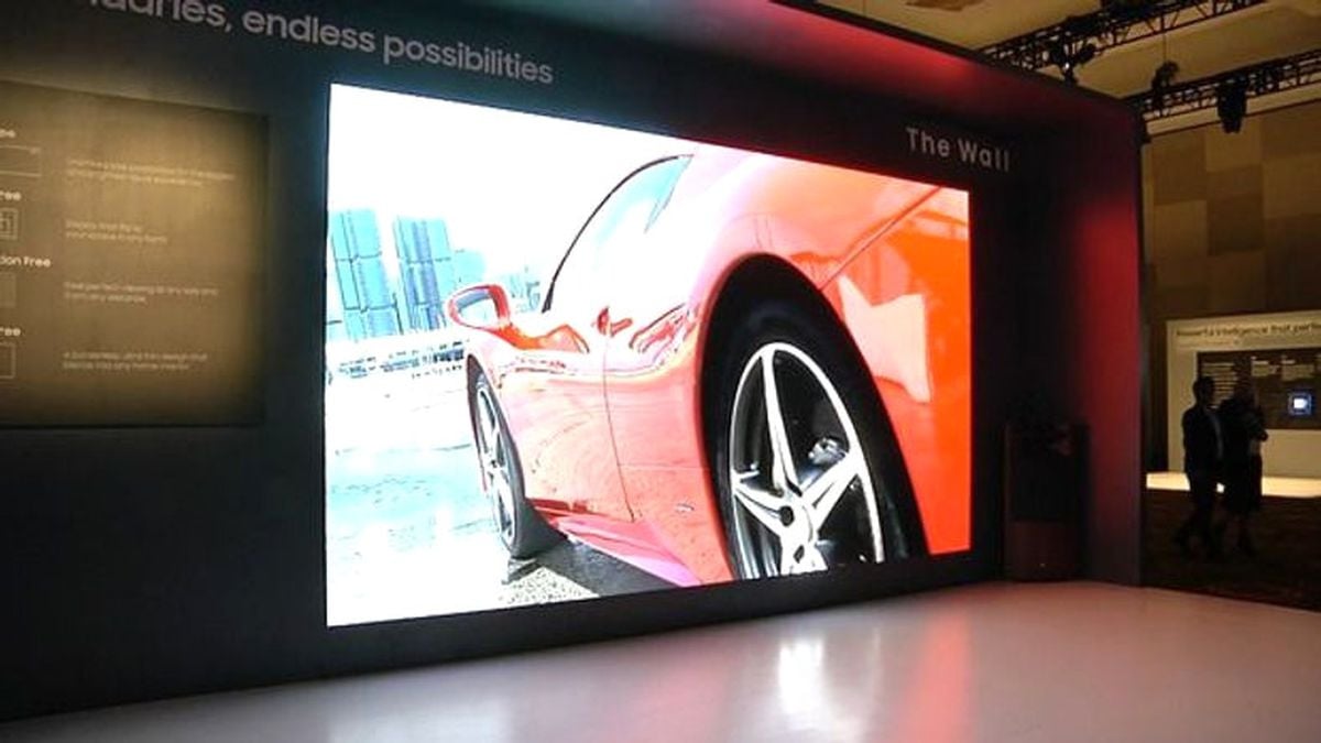 Samsung, Ces 2019'da 219 İnçlik Devasa Microled Ekranını Duyurdu