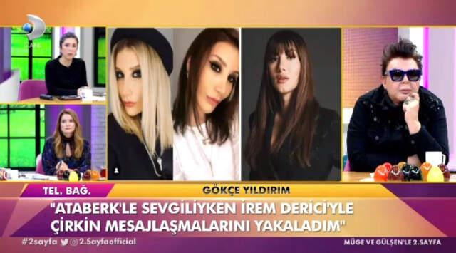 YouTuber Gökçe Yıldırım, Sevgilisi Ataberk Özdene ile İrem Derici'nin Mesajlarını İfşa Etti