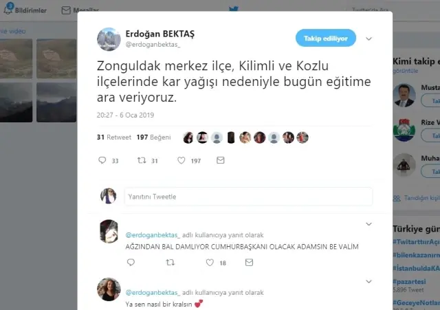 Zonguldak'ta Okullar Bir Gün Tatil Edildi