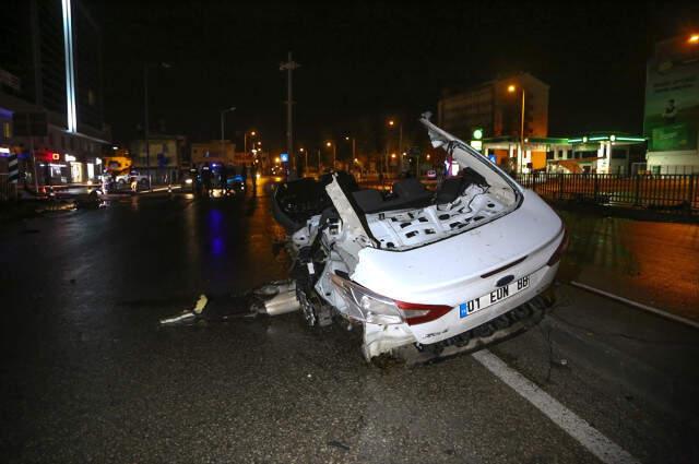 Alkollü Sürücü, 5 Parçaya Ayrılan Araçtan Yara Almadan Kurtuldu