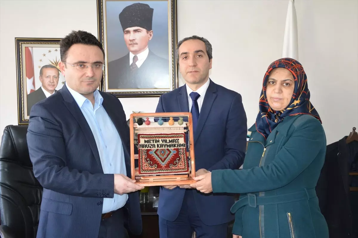 Havza Hem'den Kaymakam Yılmaz'a Ziyaret