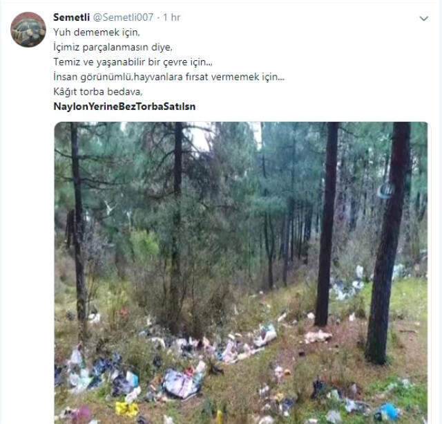 Sosyal Medya Kullanıcıları 'Naylon Yerine Bez Torba Satılsın' Kampanyası Başlattı