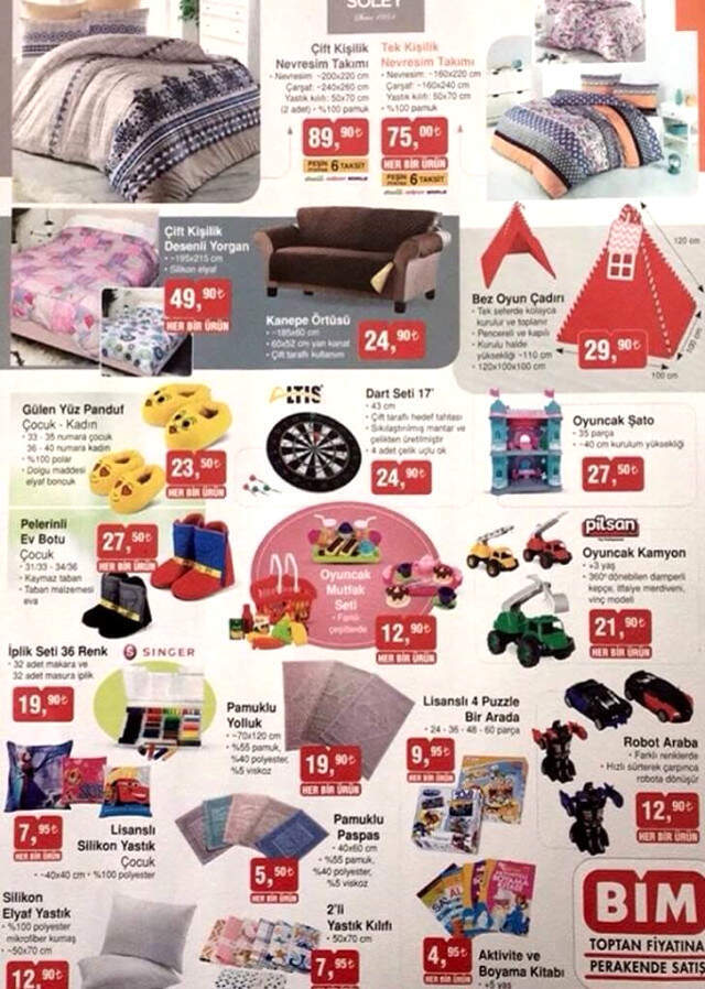 Bim 18-25 Ocak Aktüel Ürün Kataloğu Yayınlandı! Bim'in 18-25 Ocak Aktüel Kataloğunda Neler Var?