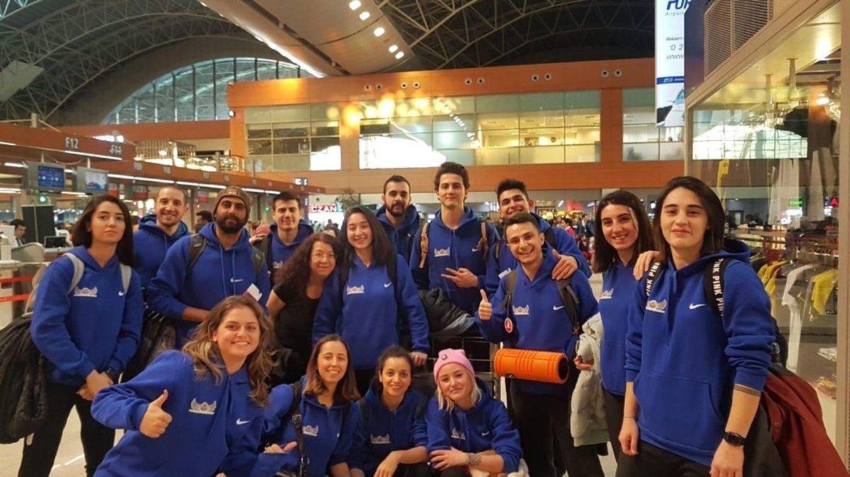 Marmara Üniversitesi Spor Kulübü Korfbol Takımı Belçika'ya Gitti