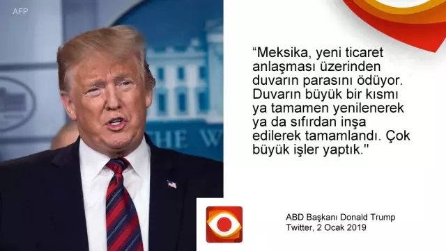 Trump'ın Meksika Duvarının Ne Kadarı İnşa Edildi? Trump'ın Meksika Duvarının Ne Kadarı İnşa Edildi?