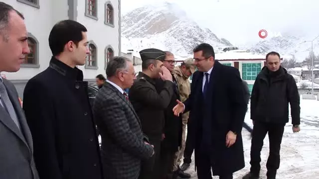 Vali Memiş, Oltu'yu Ziyaret Etti