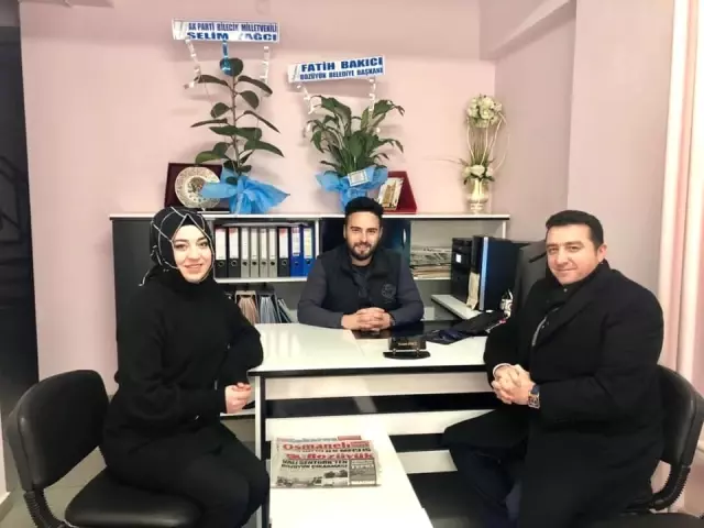 Başkan Bakıcı'dan Basın Mensuplarına Ziyaretler