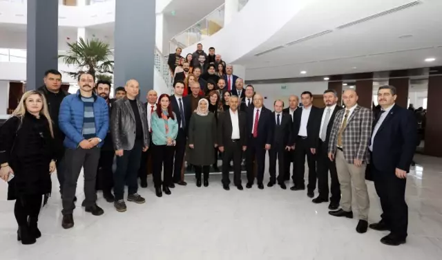 Başkan Çoban Basın Mensupları ile Bir Araya Geldi