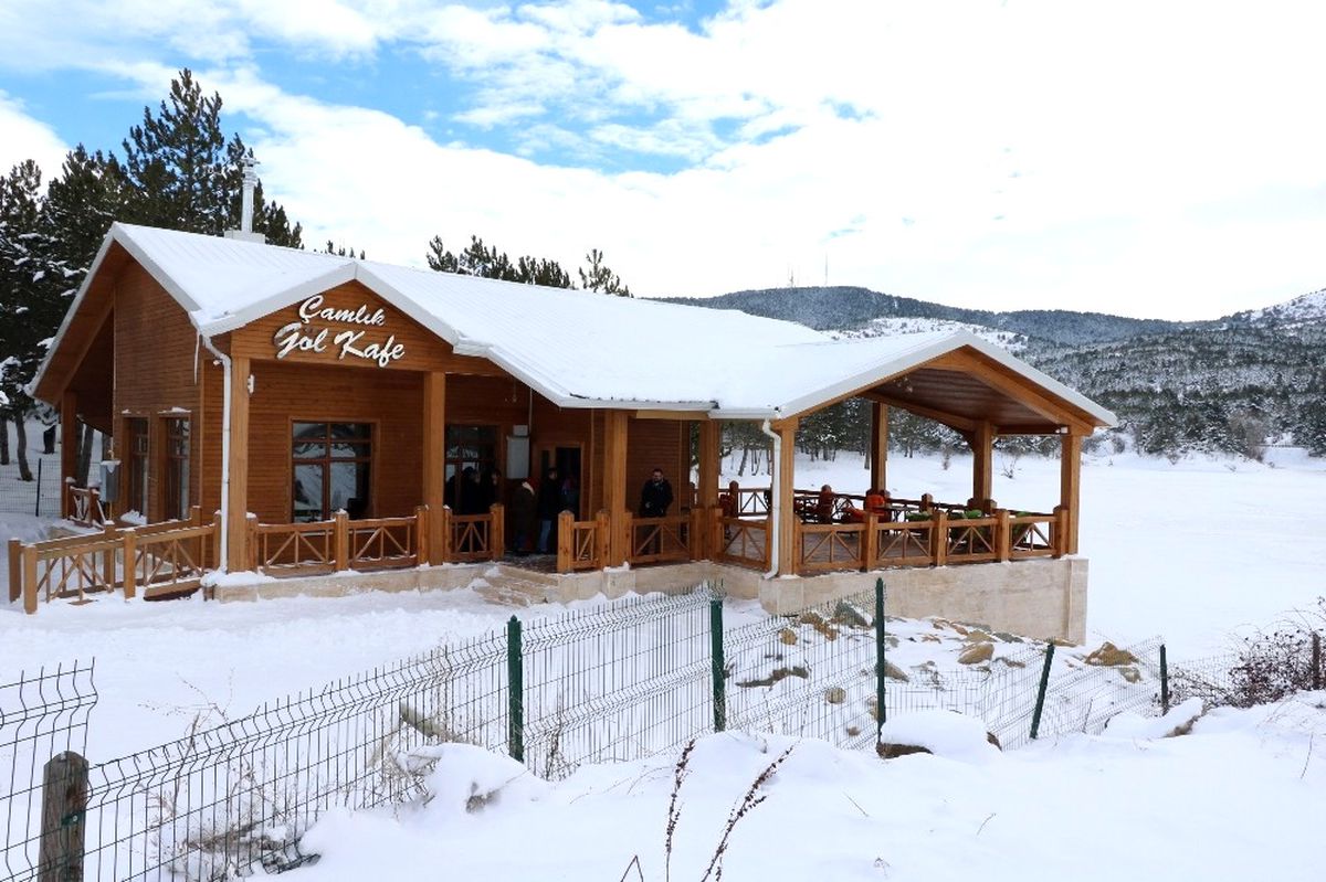 Çamlık Göl Kafe Hizmete Açıldı