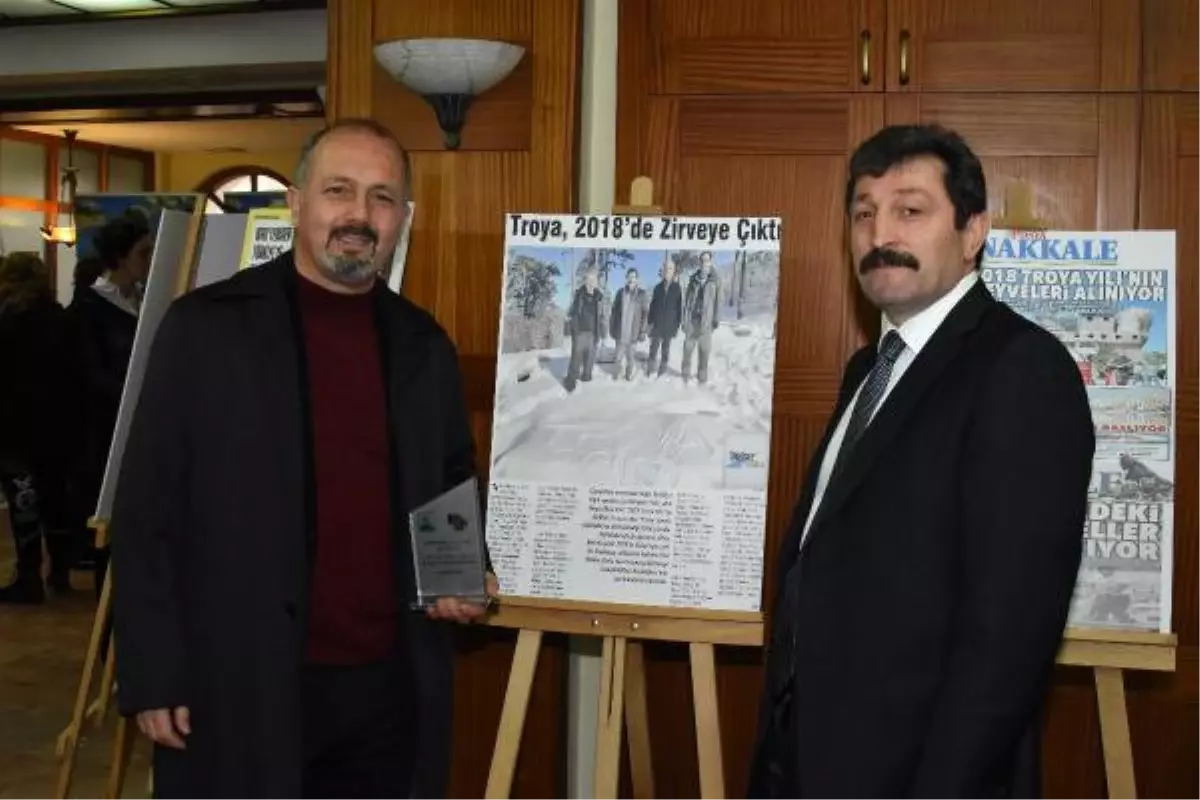 Çanakkale'de 'Basında Troya' Sergisi Açıldı