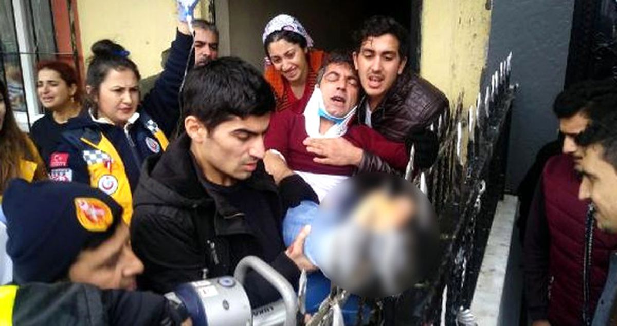 Evinde Unuttuğu Anahtarları Almak İçin Balkona Tırmanan İşçi, Korkuluk Demirine Saplandı