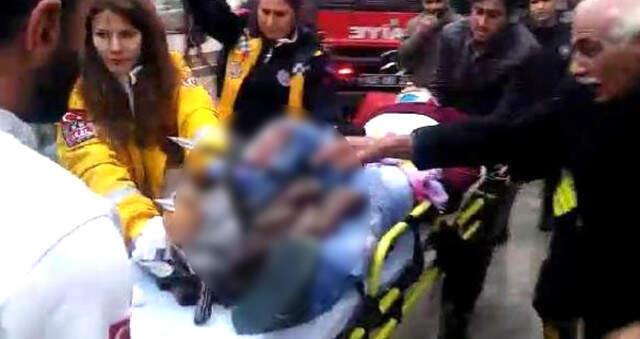 Evinde Unuttuğu Anahtarları Almak İçin Balkona Tırmanan İşçi, Korkuluk Demirine Saplandı