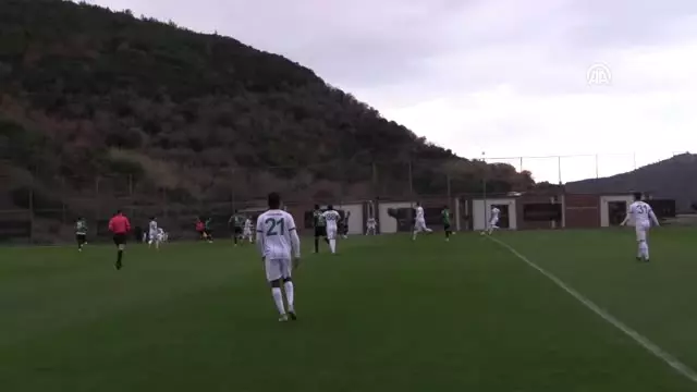 Hazırlık Maçı - Aytemiz Alanyaspor, Sakaryaspor'u 3-1 Mağlup Etti