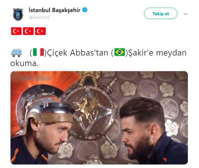 Júnior Caiçara ve Stefano Napoleoni 'Çiçek Abbas' Atışması Yaptı