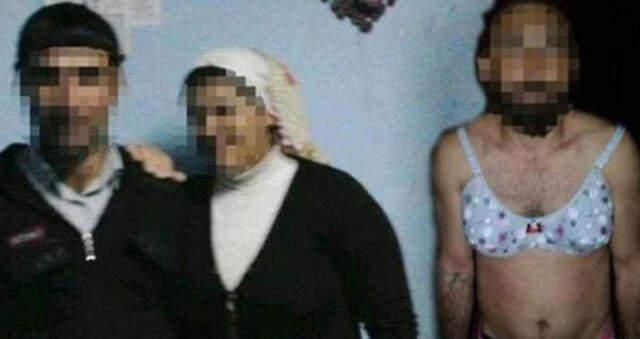 Kadın İç Çamaşırı Giydiren Sanıklara Hapis