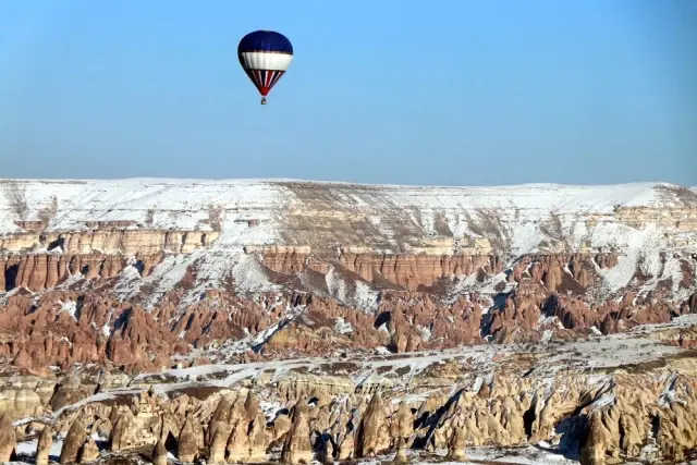 Kapadokya'da Balon Turları 3 Gündür Yapılamıyor