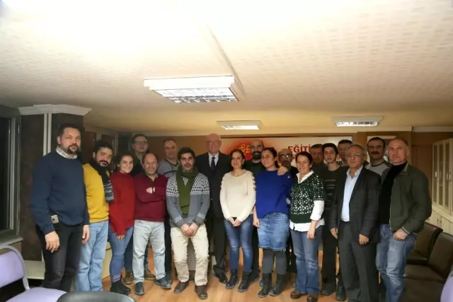 Kazım Kurt'tan Kesk'e Ziyaret