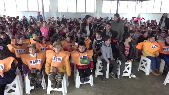 Mersin Anaokulu Öğrencileri Spikerlik Yapıp Haber Sundu